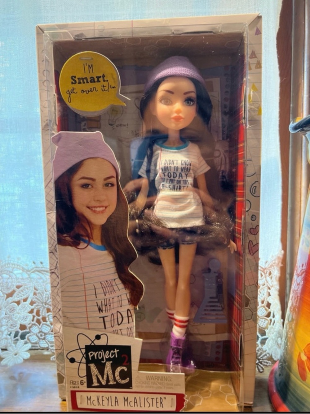 Project Mc2 McKeyla McAlister Fashion Doll - Purple Hat & Shoes